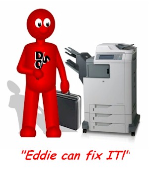 Eddie can fix IT! need a new one, need it fixed, need a part for it or toner, we supply, support and sell supplies for photocopiers, printers, PC's, scanners, call 01293 537827