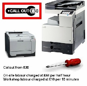 Local On-site Office Canon, Develop, Epson, HP, Konica Minolta, Kyocera, OKI, Olivetti, Ricoh, Samsung, Utax, Xerox Printer, Photocopier, Copier, service, servicing, repair, fix, mend,  installation in COWFOLD, WEST SUSSEX and surrounding areas.