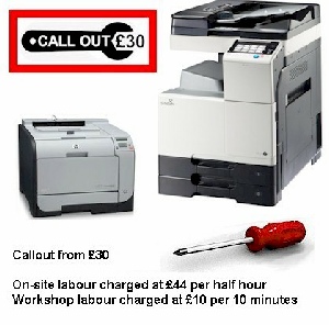 Local On-site Office Canon, Develop, Epson, HP, Konica Minolta, Kyocera, OKI, Olivetti, Ricoh, Samsung, Utax, Xerox Printer, Photocopier, Copier, service, servicing, repair, fix, mend,  installation in BOGNOR REGIS, WEST SUSSEX and surrounding areas.